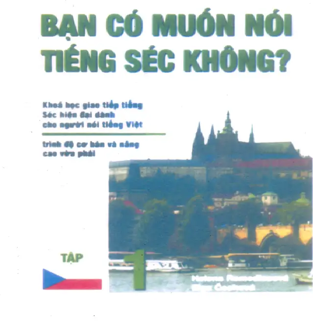 SÁCH HỌC TIẾNG SÉC DÀNH CHO NGƯỜI VIỆT